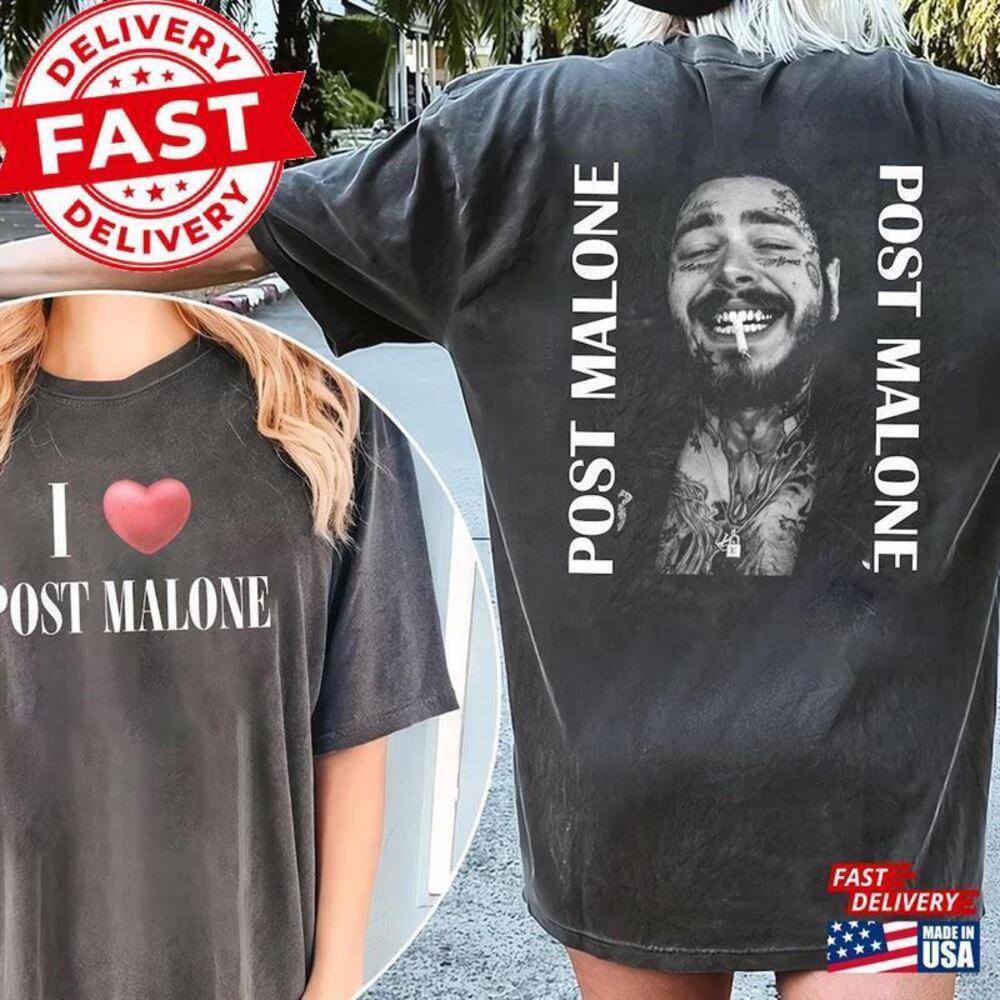 I Love Posty Shirt Unisex T-shirt 2 Sided